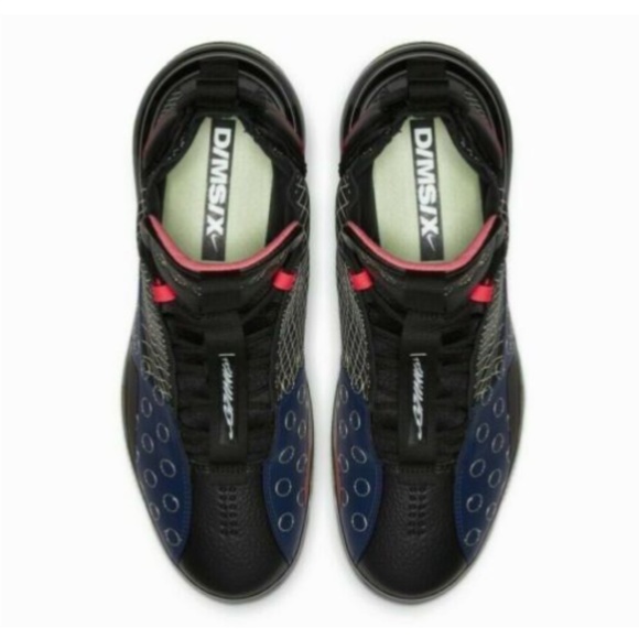 Nike AIR MAX 720 WAVES Blue Void Red Mens Sneakers - Picture 5 of 11